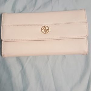 Cream colored Adrienne Vittadini wallet
